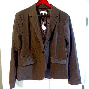 NY Co brown blazer